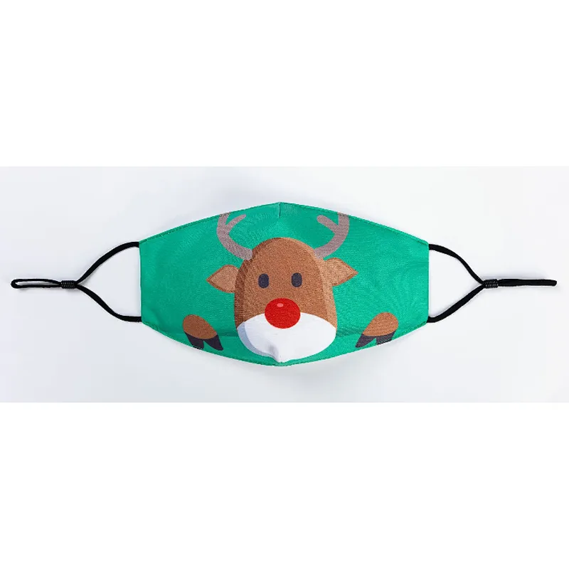 2 Layer Fashion Print Polyester Mask