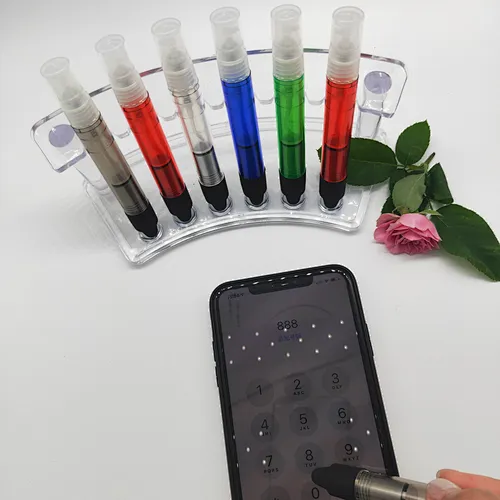 Touch spray ball pen