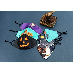 Halloween mask Custom print fashion logo mask Halloween series