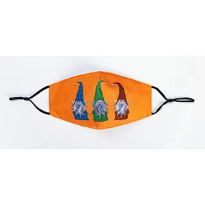 2 Layer Fashion Print Polyester Mask