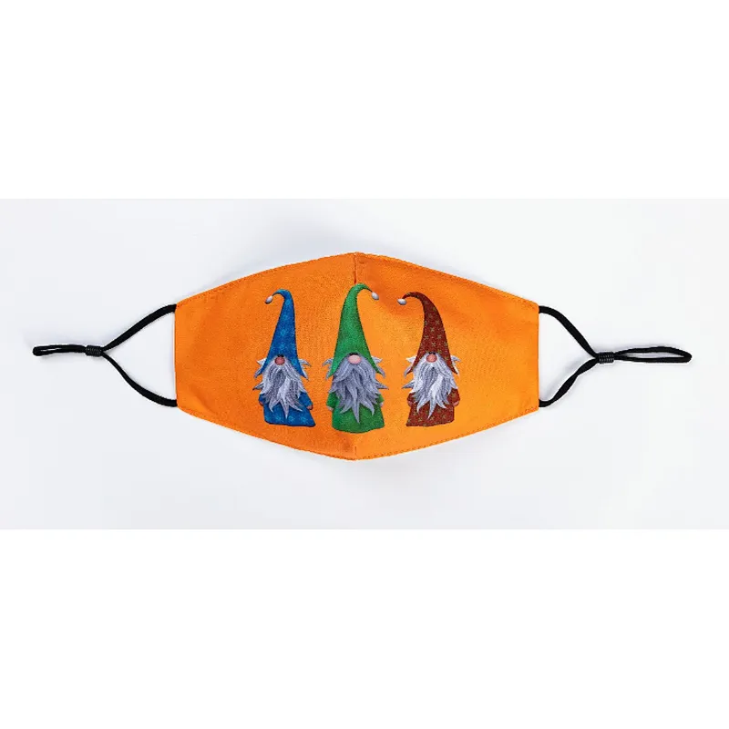 2 Layer Fashion Print Polyester Mask