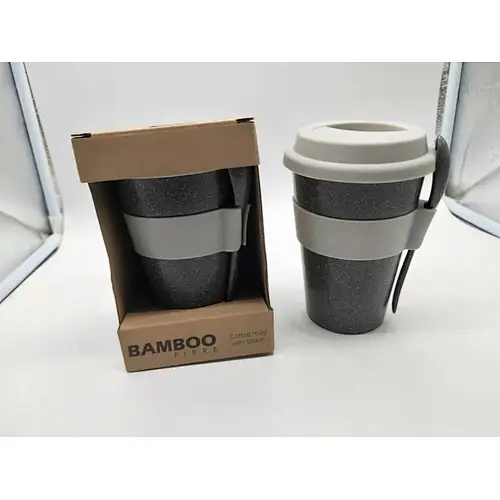 Bamboo fiber cup