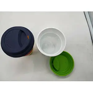 Portable plastic cup