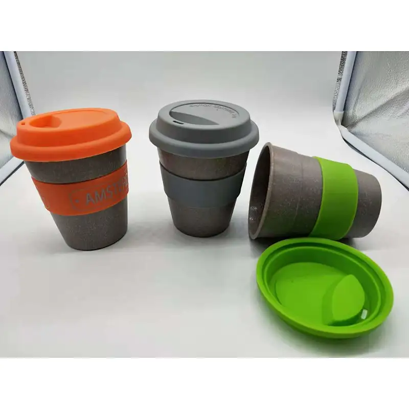 Environmental protection bamboo fiber cup