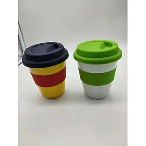 Portable plastic cup