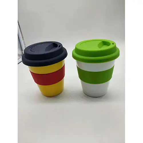 Portable plastic cup