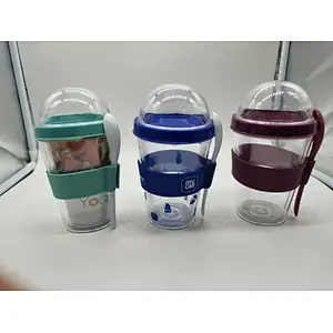 Plastic cup milkshake cup