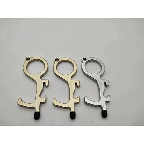 Non contact plastic multifunctional door opener