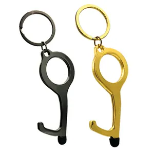 Non contact plastic multifunctional door opener