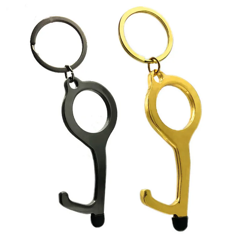 Non contact plastic multifunctional door opener