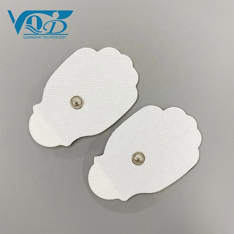 Palm-type Tens Snap Electrode Pad Electric Massage Pads for Physical Therapy