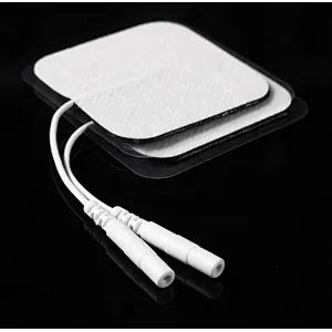 5*5cm Square EMS Tens Electric Massage Pads Physiotherapy Electrode Pads with Pin