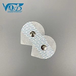 Non-Woven Fabric Sticky Disposable Wireless Electrodes Ecg