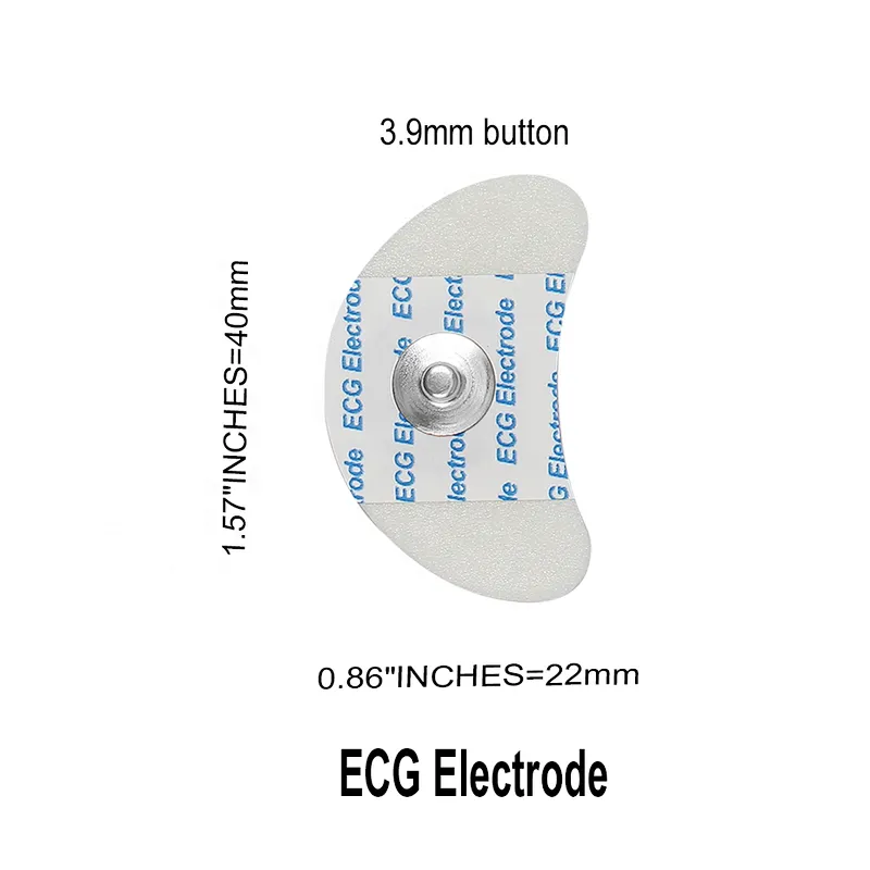 Wholesale Disposable Safety Foam ECG Electrode Button ECG Gel Pads for Adult Used