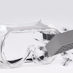 High Quality Anti-fog and Anti-splash Protective Eye Goggles Safety Glasses for Adult in Stock