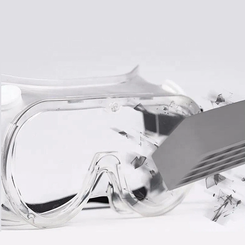 High Quality Anti-fog and Anti-splash Protective Eye Goggles Safety Glasses for Adult in Stock