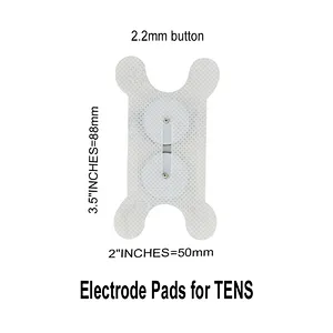 High Quality Swallowing Electrodes Fisioterapia Pads Tens Machine Pads