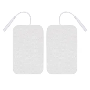 Rectangle EMS Tens Massager TEN  Electrode Pads Massage electrode pads With Pin