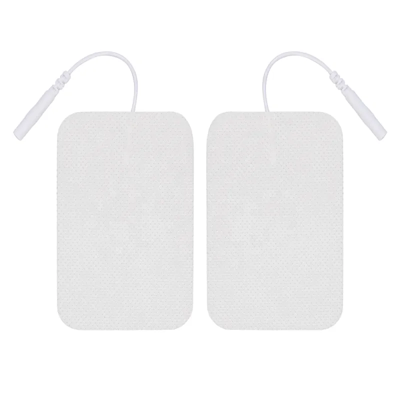 Rectangle EMS Tens Massager TEN  Electrode Pads Massage electrode pads With Pin