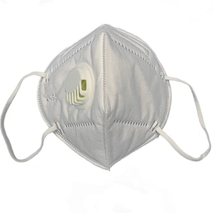 5 Layers Breathable Disposable FFP2 KN95 Face Mask with Valve