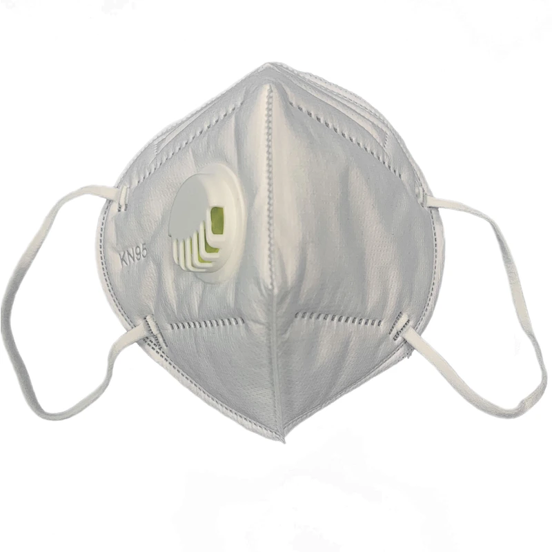 5 Layers Breathable Disposable FFP2 KN95 Face Mask with Valve
