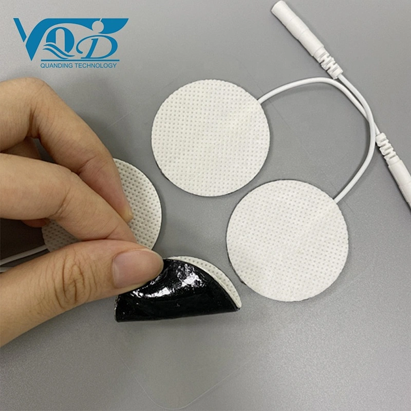 White Circle Physiotherapy Equipment TENS Electrode pads EMS Unit for Massage