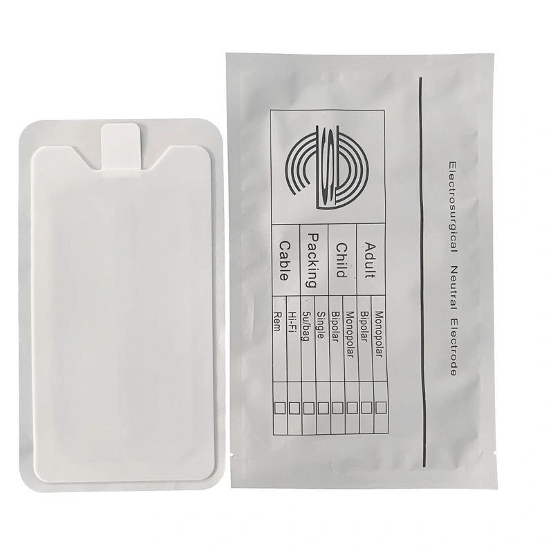 Hot Selling Neutral Negative Pad Disposable Electrosurgical Esu Grounding Pad