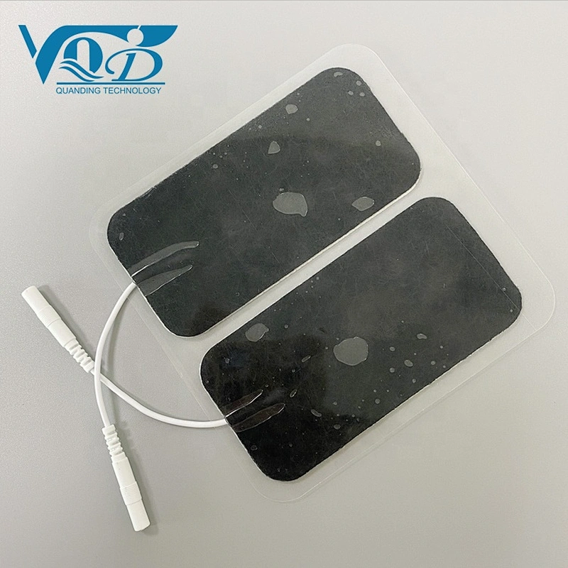 Factory Supply 40*80mm Tens Machine Pads Replacement Sticky Electrode Pads