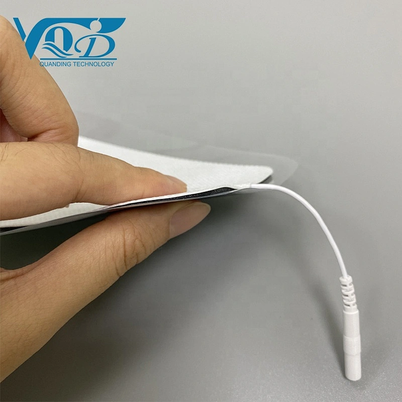 90*30mm Large Rectangle Tens Unit Replacement Pads Physical Electrotherapy Tens Pad