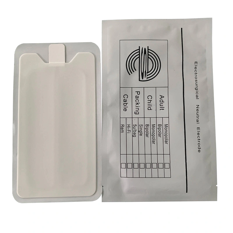 Disposable Monopolar Grounding Pad Patient Return Electrode Ground Pads for Adult