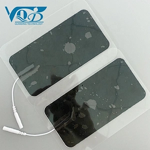 Rectangle Shape Large Tens Electrotherapy Tens Electrode Pads for Body Health
