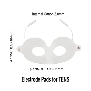 Reusable Electrode Eye Mask Pads Tens Unit Pads Massage Pads for Eye Care