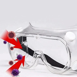 High Quality Anti-fog and Anti-splash Protective Eye Goggles Safety Glasses for Adult in Stock