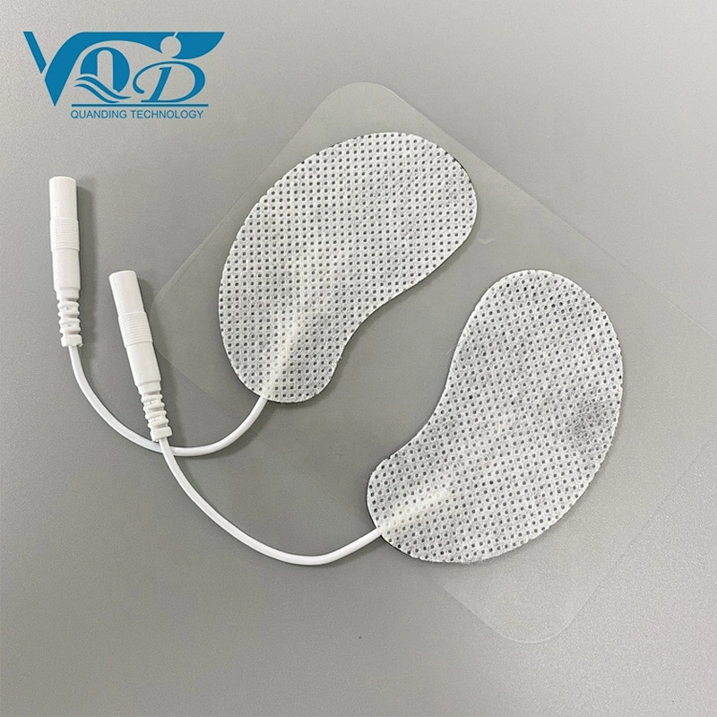 Non-woven Fabric Physiotherapy Massage Therapy Electrode Pad Replacement Electrode Pads