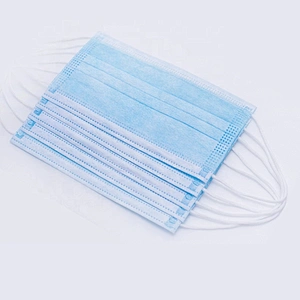 Wholesale Bule Disposable Face Mask Dust Nonwoven Safe FFP2 Mask