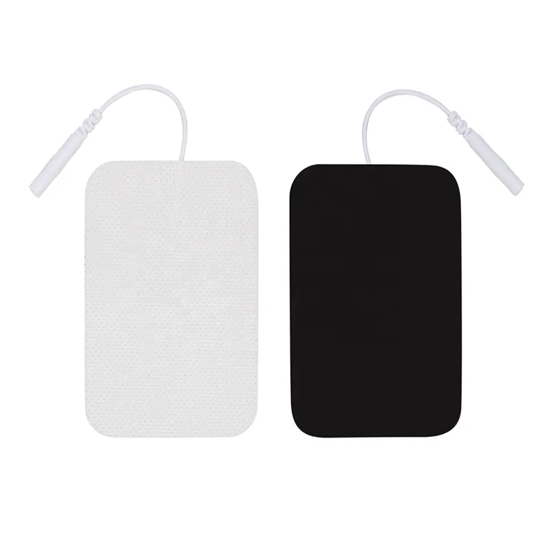Rectangle EMS Tens Massager TEN  Electrode Pads Massage electrode pads With Pin