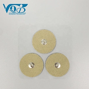 Factory Directly Supply Snap Electronic Pulse Unit Electrode Pads Self Adhesive Tens Massage Electrodes