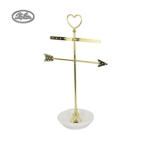 T-bar display metal necklace bracelet earring jewelry holder