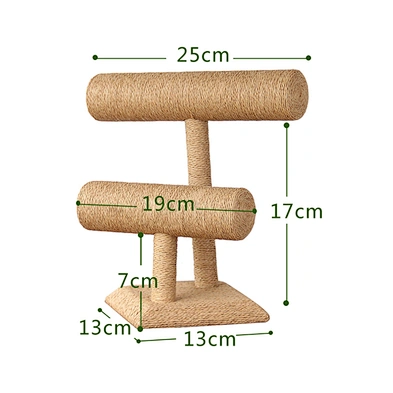 Bust shaped hemp rope handmade table top necklace holder stand