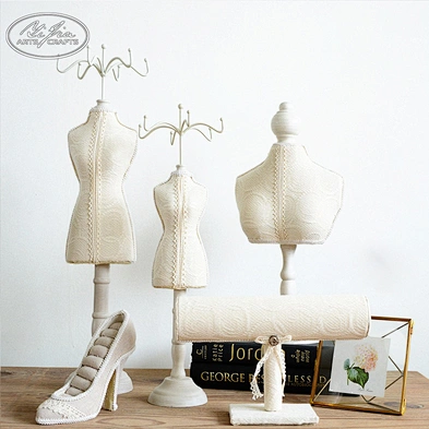 Bracelet Necklace Ring Organizer Jewelry Display Set For Shop Window Showcase