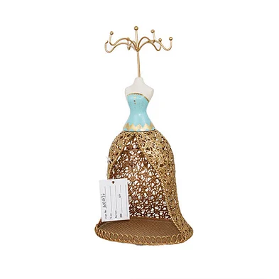 Modern art ring earring necklace jewelry doll stand jewelry holder jewellery stand