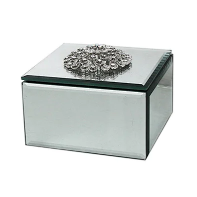 Hot product decor glass cajas para joyas luxurious jewelry box