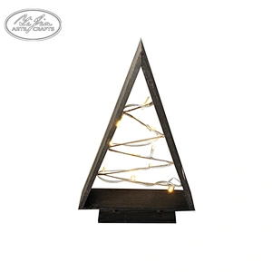 X-mas deco mini bulb with natural deer decoration led christmas light