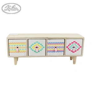 Home Decorative Desk Top Wooden Storage Drawer