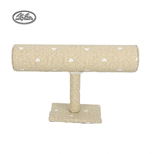 T Shaped Bracelet Display Stand Fabric Bracelet Holder
