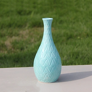 Modern Simple Customizable 10*10*15CM Ceramic Vase decoration vase
