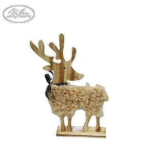 Wholesale chinese handmade personalized owls wooden deco christmas craft decorations