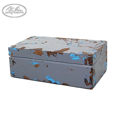 Vintage stylish mini customized wooden tissue box
