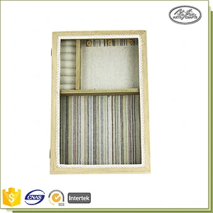 Wholesale customized square vintage leather jewelry box