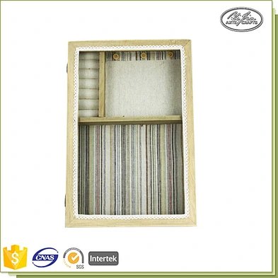 Wholesale customized square vintage leather jewelry box
